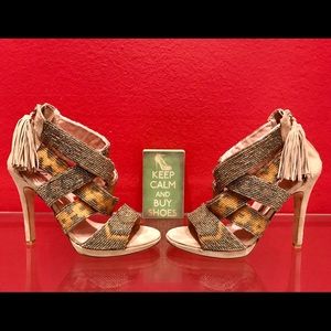 * Authentic Pencey “Caius” Beaded Sandal